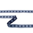 [313R-43487] [313R] Webband Stern Zweifarbig (Dunkel Jeans)
