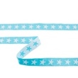 [313R-43495] [313R] Cinta De Tejido Estrella Bicolar (Aqua Oscuro)