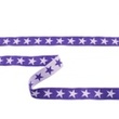 [313R-43501] [313R] Webband Stern Zweifarbig (Violett)