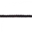 [331R-43860] [331R] Duży Sznurek Skręcony Uni (Czarny)
