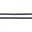[339R-43785] [339R] Podwójnie Tkany Bawełniany Sznurek 8 mm (Ciemny Niebieski)