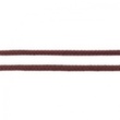 [339R-43798] [339R] Dvojitá Tkaná Bavlněná Šňůra 8 mm (Čokoláda)