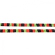 [348R-44249] [348R] Chenille Band Multi (Svart)