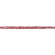 [355R-44258] [355R] Gedreht Kordel 8 mm (Rot)