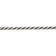 [357R-43960] [357R] Dubbelgeweven Katoenen Koord Twee-Kleurig (Grijs)