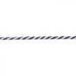 [357R-43964] [357R] Double Woven Cotton Cord 2-Coloured (Cobalt)