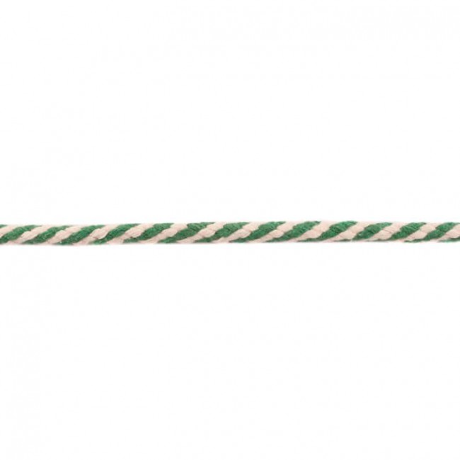 [357R] Double Woven Cotton Cord 2-Coloured