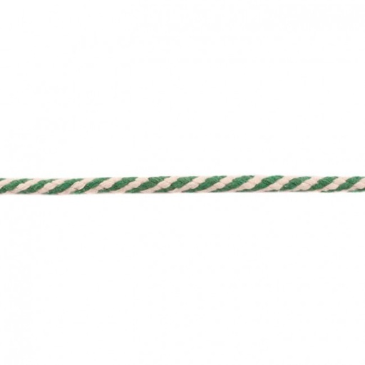 [357R] Double Woven Cotton Cord 2-Coloured
