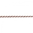 [357R-43967] [357R] Dubbelgeweven Katoenen Koord Twee-Kleurig (Choco)