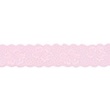 [358R-43950] [358R] Dentelle Extensible Uni (Rose Clair)