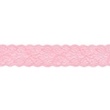 [358R-43951] [358R] Dentelle Extensible Uni (Rose)