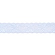 [358R-43953] [358R] Elastische Spitze Uni (Hell Blau)