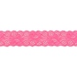 [358R-43956] [358R] Stretchable Lace Uni (Fuchsia)