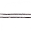 [359R-44129] [359R] Luxusní Kožená Šňůra Třpytky (Černá)