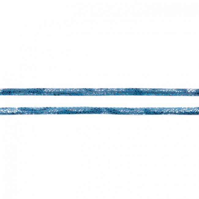 [359R] Luxusní Kožená Šňůra Třpytky