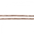 [359R-44134] [359R] Lyxig lädersnodd Glitter (Taupe)
