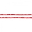 [359R-44136] [359R] Lyxig lädersnodd Glitter (Röd)