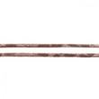 [359R-44138] [359R] Lyxig lädersnodd Glitter (Choco)