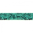 [361R-44206] [361R] Elastic 2-Coloured Stripe Skull (Apple Green)
