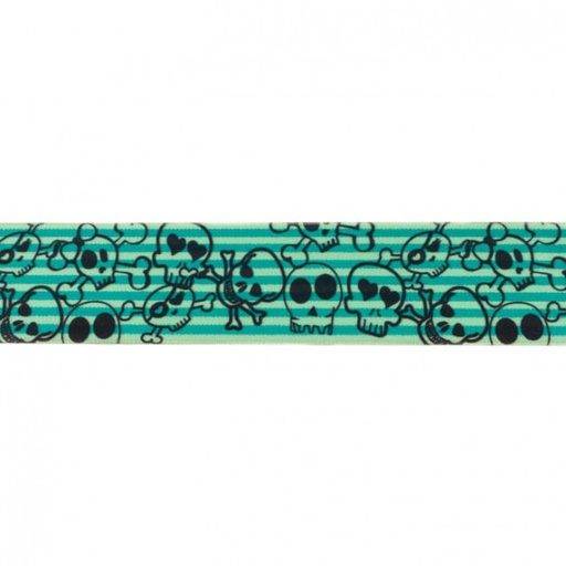 [361R] Elastic 2-Coloured Stripe Skull