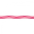 [366R-44179] [366R] Platt snodd Rutig (Fuchsia)