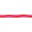[366R-44180] [366R] Platt snodd Rutig (Röd)