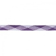 [366R-44186] [366R] Płaski sznurek Krata (Fioletowy)