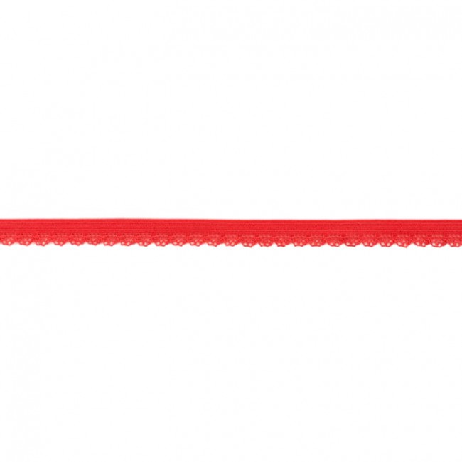 [367R] Elastisches Spitze Mit Bogenkante