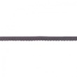 [367R-43939] [367R] Elastisk spets med liten båge (Mörkgrå)