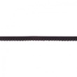 [367R-43940] [367R] Elastisch Kantje Met Boogje (Zwart)