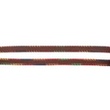 [369R-44341] [369R] Wildlederband Mit Stickerei (Choco)