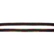 [369R-44343] [369R] Nastro Pelle Scamosciata Con Cucitura (Nero)