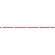 [370R-44302] [370R] Nastro Pelle Scamosciata Con Perla (Fucsia)