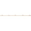 [370R-44307] [370R] Ruban Suèdine Avec Perle (Blanc Cassé)