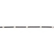 [370R-44311] [370R] Suède Band Met Parel (Zwart)