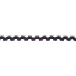[376R-44374] [376R] Elastiskt Sicksackband (Mörkblå)