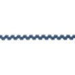 [376R-44375] [376R] Elastisch Zigzagband (Jeans)