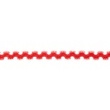 [376R-44378] [376R] Elastisches Zackenlitze (Rot)