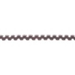 [376R-44389] [376R] Taśma Elastyczna Zig Zag (Ciemno Szary)