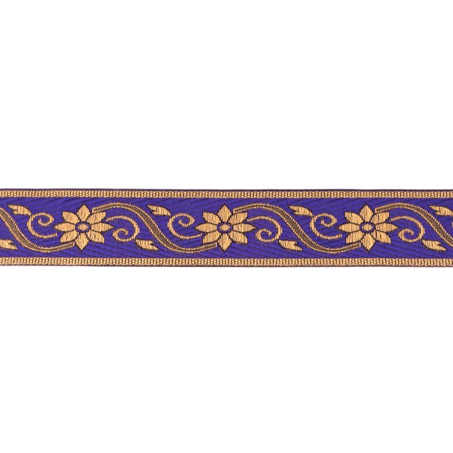 [382R] Ruban Jacquard Double Face