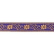[382R-30544] [382R] Jacquardband Dubbelsidigt (Violett)