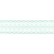 [384R-31568] [384R] Spitze Voile (Dunkel Mint)