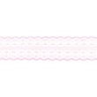 [384R-31569] [384R] Lace Voile (Bright Pink)