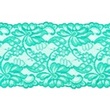 [387R-31384] [387R] Stretchable Lace Uni (Petrol)