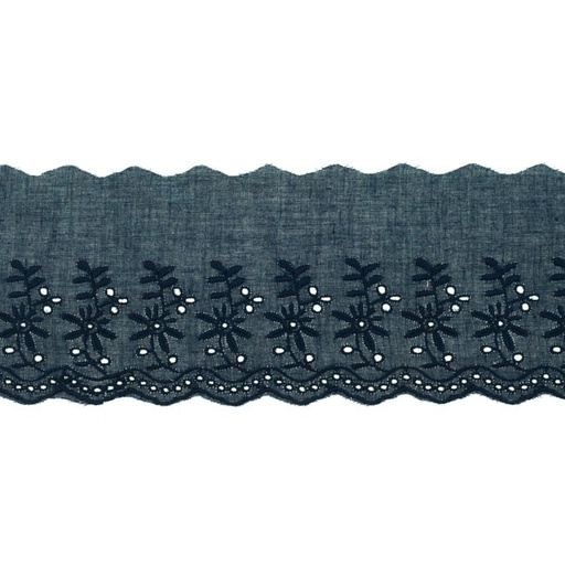 [393R] Broderie Lace Double Flower