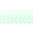 [393R-31467] [393R] Vyšívací Krajka Dvojité Květiny (Světle Mátový)