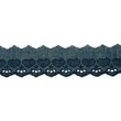 [394R-31447] [394R] Pizzo Ricamato Cuori (Blu Scuro)