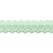 [394R-31453] [394R] Broderie Spitze Kleine Herzen (Alt Grün)