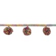 [399R-31660] [399R] Pom Pom Lace Mega Multi (Purple)