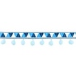 [402R-31729] [402R] Ruban Galon Pompons Inca (Bleu Clair)